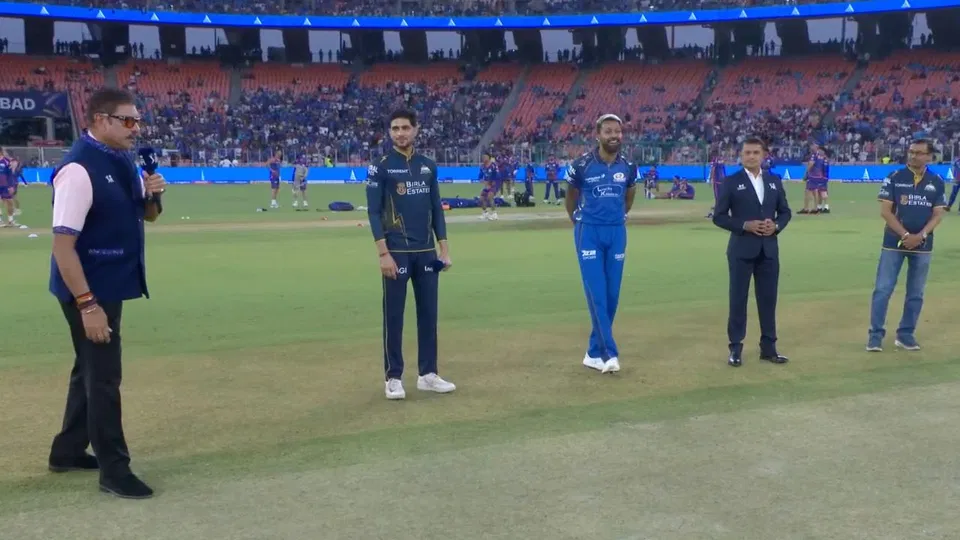 IPL 2026: GT ने टॉस जीतकर MI को पहले बल्लेबाजी के लिए बुलाया, रोहित शर्मा आज भी नहीं खेलेंगे 